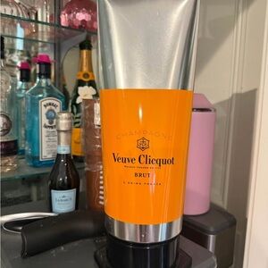 Veuve Clicquot Paint Tube Style 14.5” Champagne Bottle Cooler Collectible